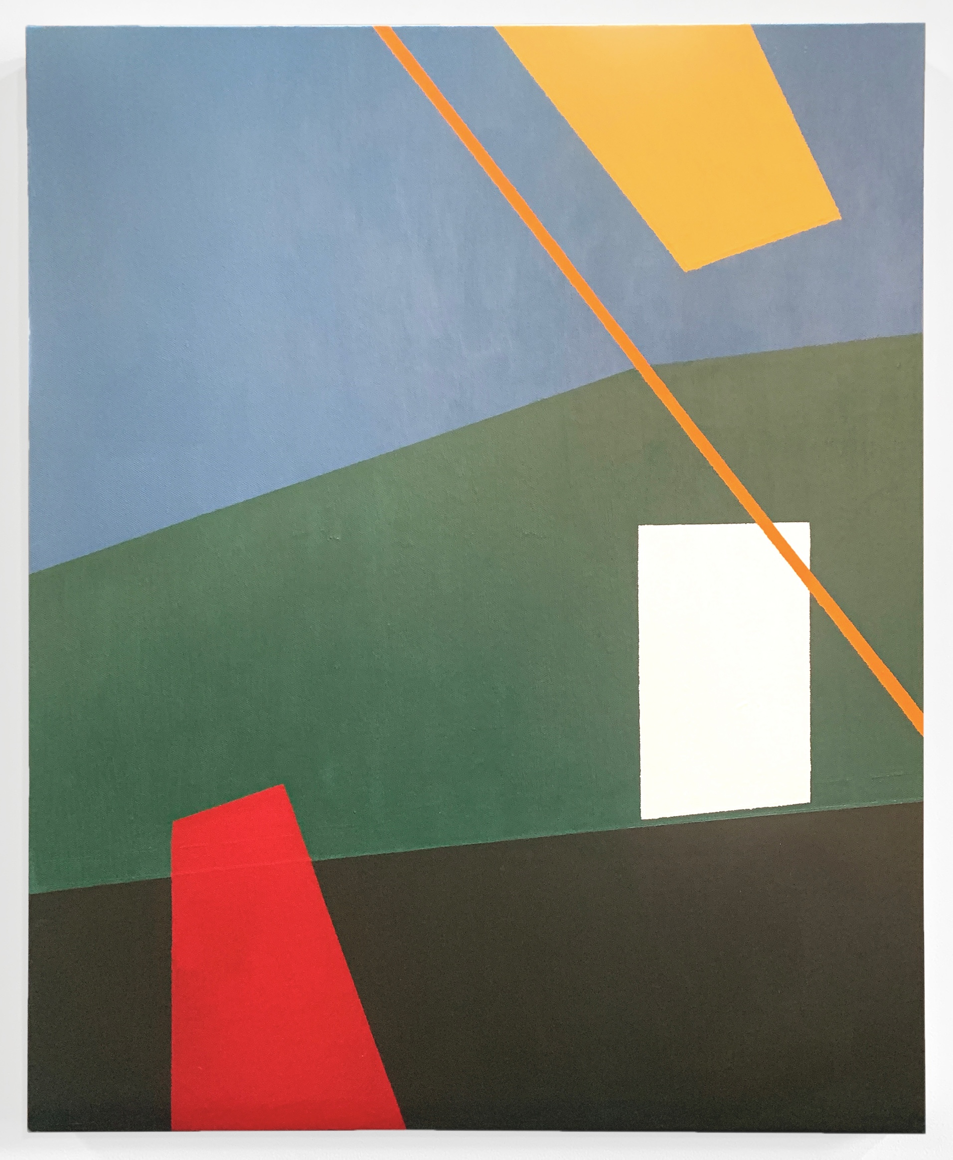 Untitled, 2022, acrylic painting on canvas by Adda Jones