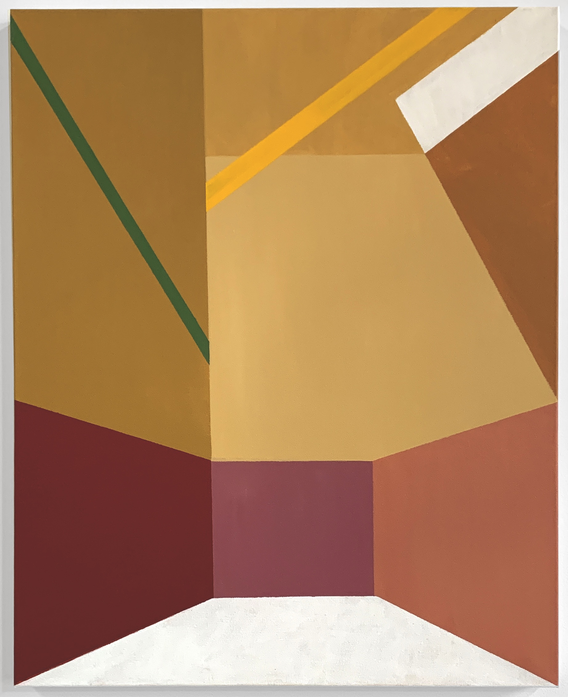 Untitled, 2021, acrylic painting on canvas by Adda Jones