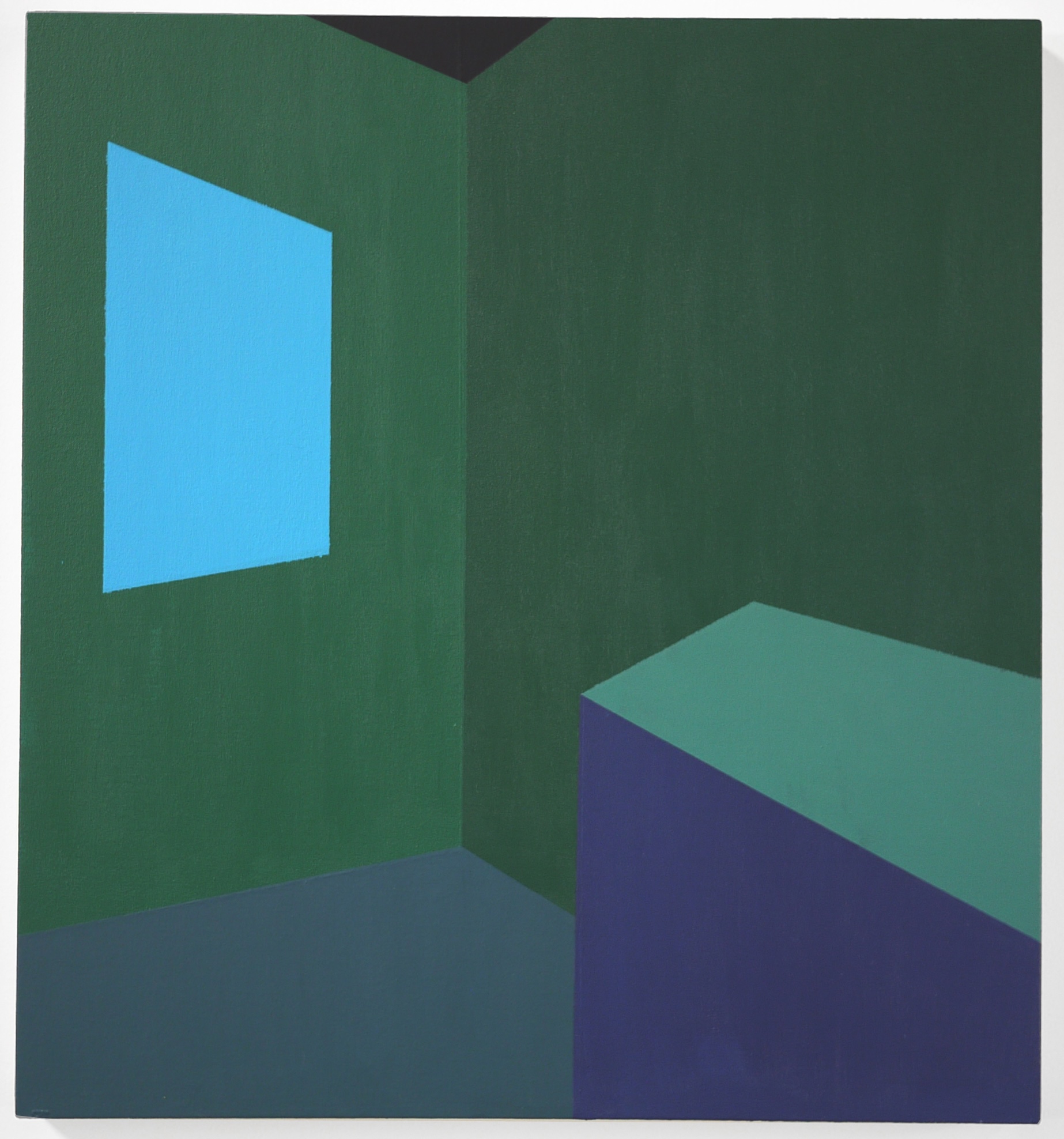 Untitled (Kitchen), 2022, acrylic painting on canvas by Adda Jones